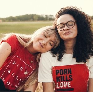 Porn Kills Love tee
